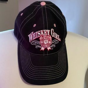 Whisky Girl Baseball Cap hat 100% cotton